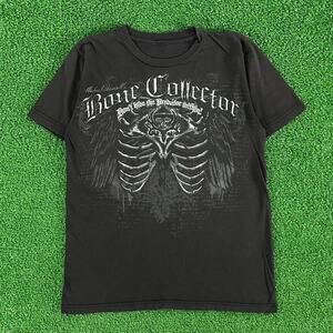 Y2k bone collector skeleton graphic